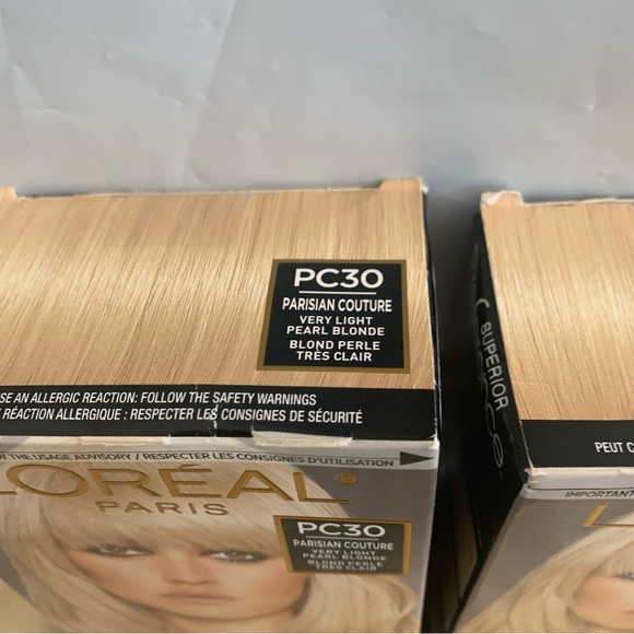 2 Loreal superior preference color PC30 Parisian Couture Very Light Pearl Blonde - Picture 2 of 2
